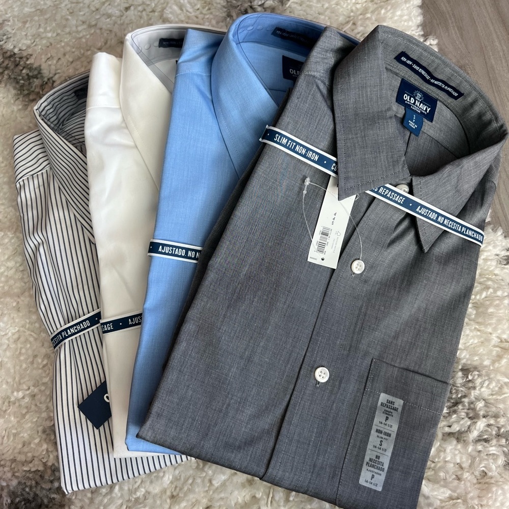 Four brand new Old Navy shirts